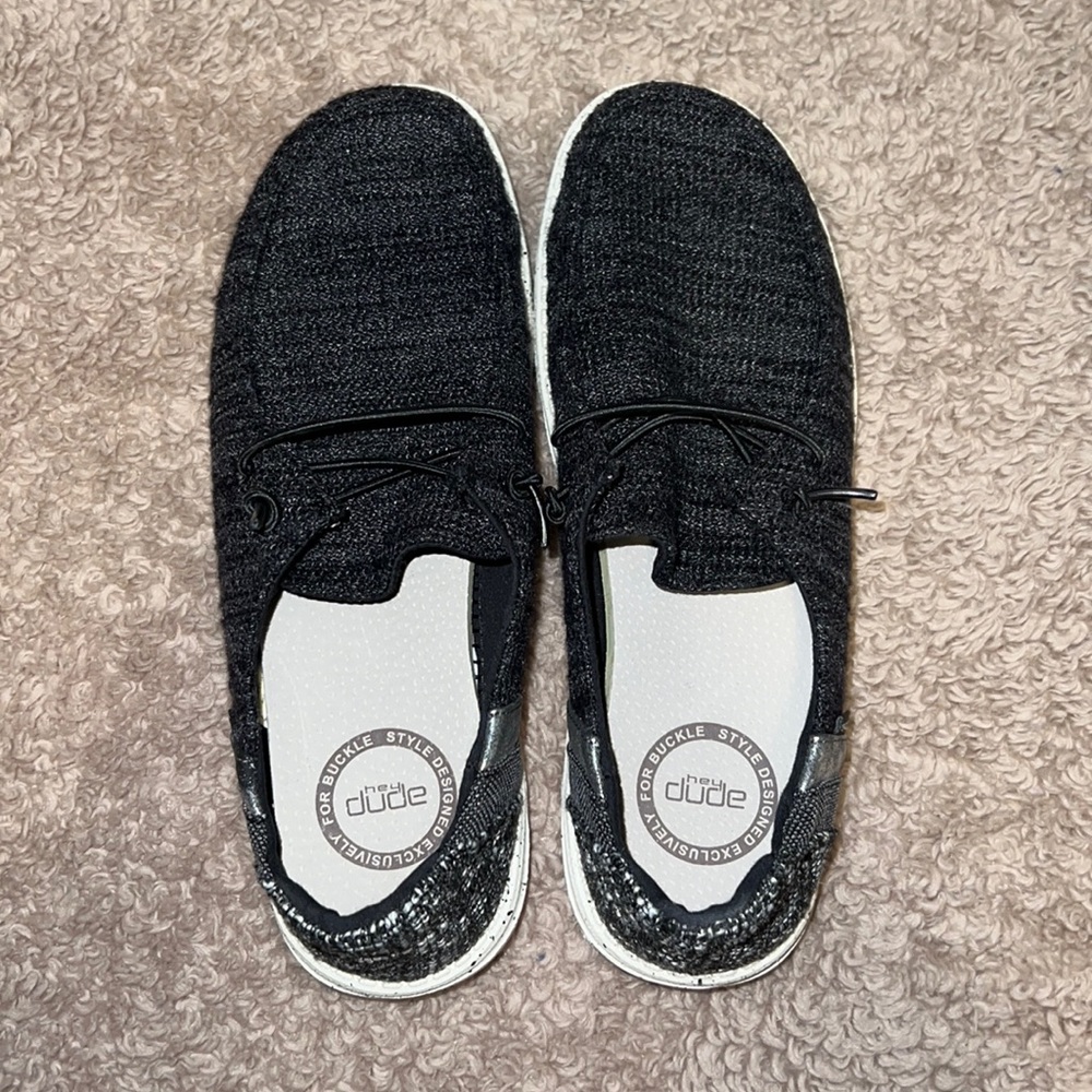 Hey Dude Black Sneakers